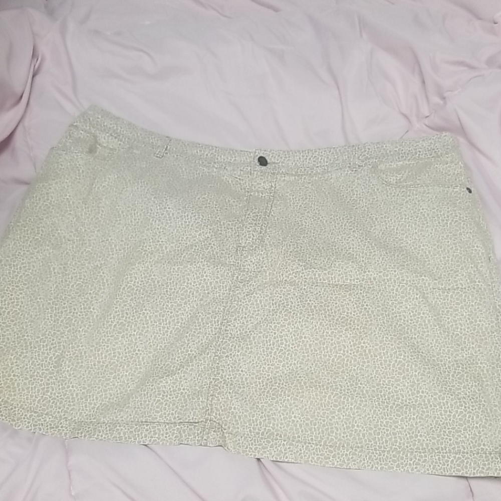 Khaki Skort